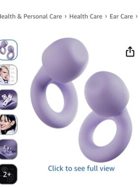 Loop Quiet 2 ear plugs, violet
